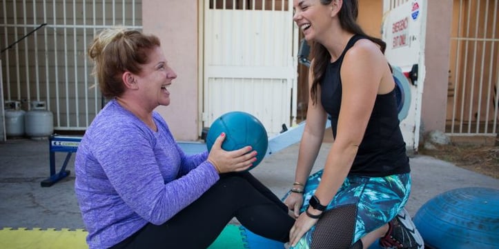 Two Woman Training