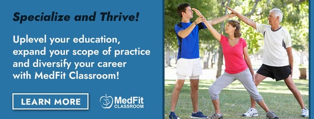 med fit classroom course ad