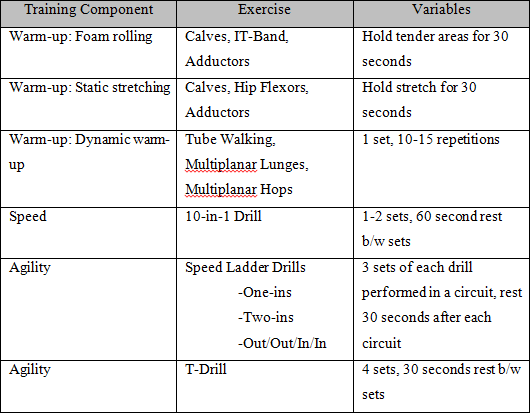 Speed And Agility Training For Basketball