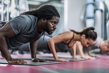 Group fitness class