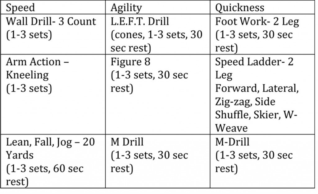 Speed, Agility and Quickness SAQ for You