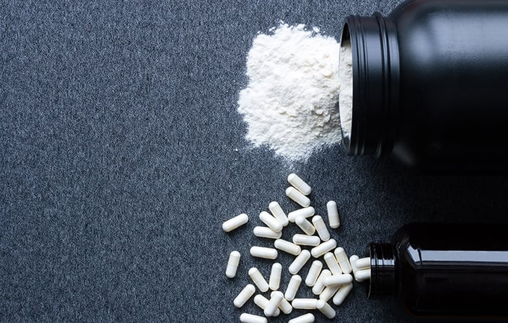 creatine powder and supplements