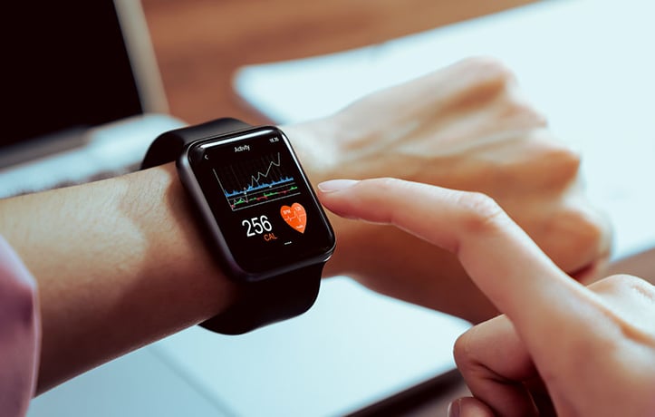 a smart watch for fitness