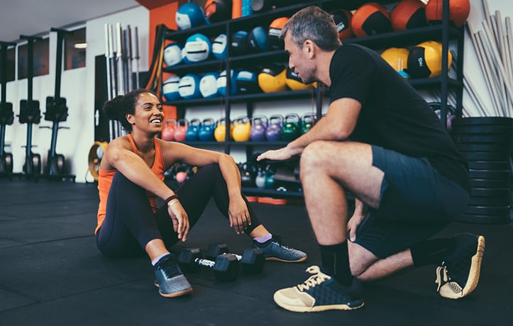 personal trainers talking about medical reimbursment