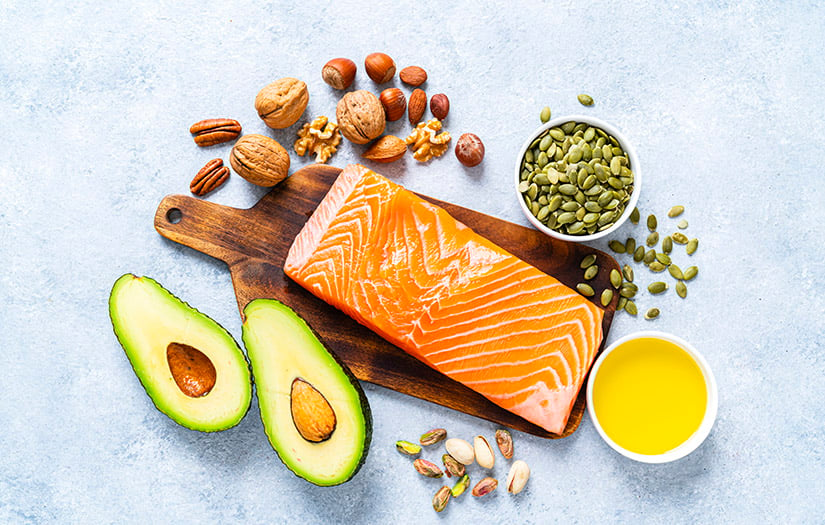 foods high in healthy fats