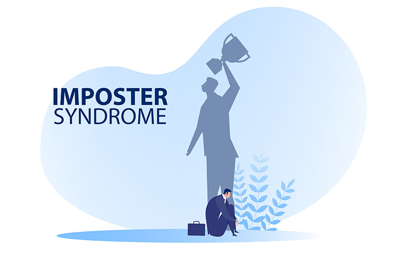 a man with impostor syndrome